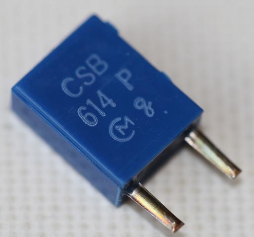 [109821] Ceramic Resonator 2-Pole 614kHz for Remote