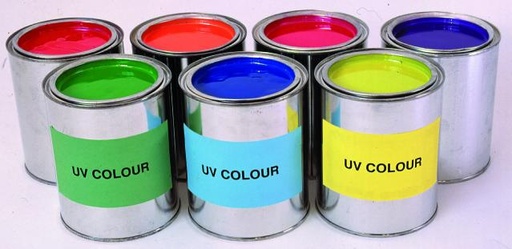 [109845] UV-Aktiv maling, 100ml, violet