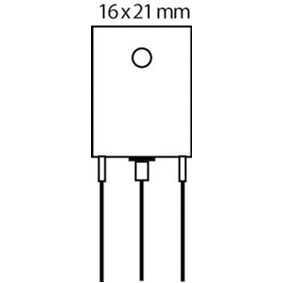 [123255] NPN+D 1500/800V 10A 45W SOT199