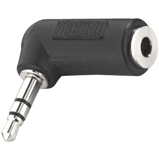 [123276] Minijack 3,5mm stereo adapter, vinkel
