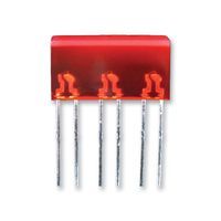 [123486] LIGHT BAR, RED, 16 X 5 x 8mm.