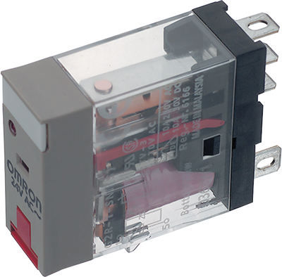 [123814] 1 x skifte relæ 24VDC 10A 1113R, PLUG-IN-RELAY