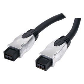[123900] HQ Fire Wire kabel 9-pins - 9-pins, 1,5 meter