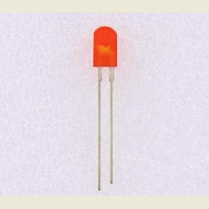 [123950] LED Diffuse ORANGE 4mcd 110° 2,4x5mm