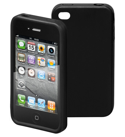 [124010] CASE für iPhone 4/4S (Silikon) black