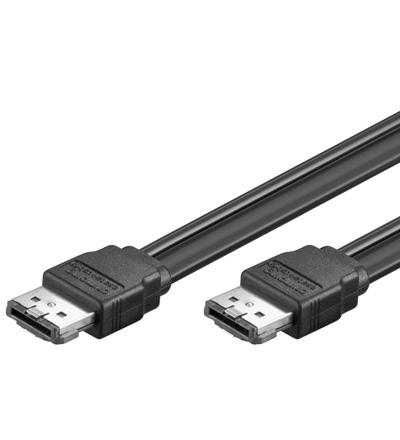 [124041] SATA-kabel eSATApd/eSATApd POWER 0,5m