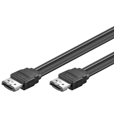 [124044] SATA-kabel eSATApd/eSATApd POWER 1,5m