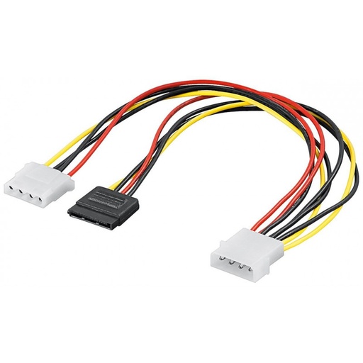 [124065] Molex - SATA splitter, 30cm