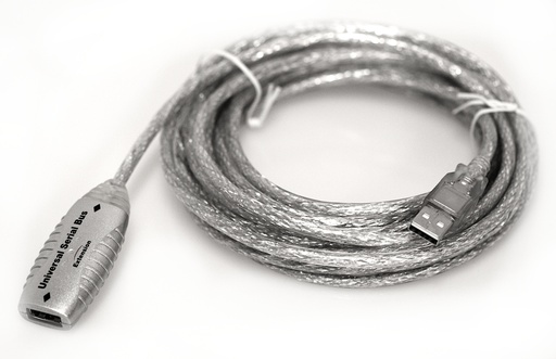 [124251] USB 1.1 forlængerkabel, aktiv, 5 meter