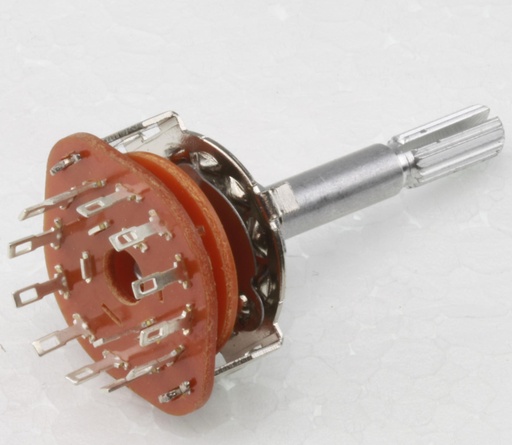 [124302] Drejeomskifter 1 x 12 stillinger