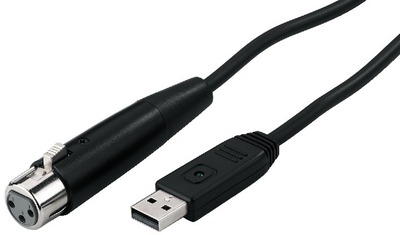 [125132] XLR-USB kabel