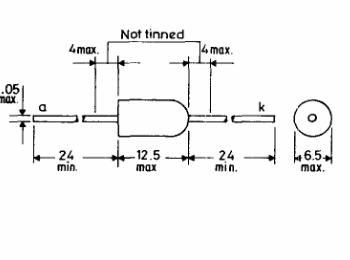 [125167] Si-Rectifier 650V 0,1A 