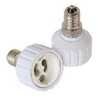 [125290] Lampefatnings-adapter E14 - GU10, 2 stk.