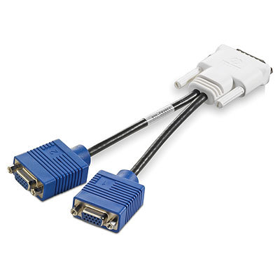 [125433] Adapterskabel DMS59 til 2 x VGA