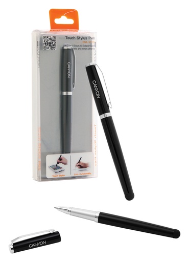 [125445] Touch stylus and ballpoint pen in 1 black