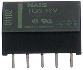 [126060] PANASONIC relay 24VDC 2880R DPDT