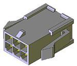 [126465] 6-WAY PANEL MOUNT PLUG