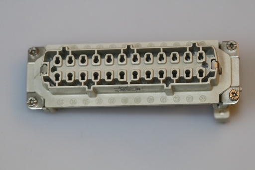[136719] AMPHENOL TUCHEL INSERT, FEMALE, SCREW, 500V, 24+PE