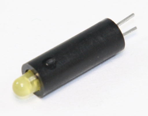 [136752] LED-Spacer 13mm/3mm MED GUL LED Pose med 100 stk.