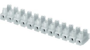 [136755] Klemrække 12-pol 10 mm² med kabelbeskytter