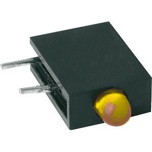 [137119] MENTOR PCB LED-fatning, 3mm GUL 50stk.