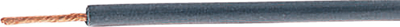 [137205] PVC kabel, blød, 1,00mm# SORT NB. 259 TRÅDE!