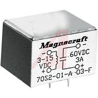 [137225] Solid State relæ 1-fasede 3...15 VDC 4 A