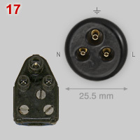 [137268] BULGIN SOCKET, 3WAY