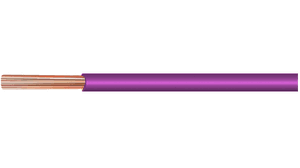 [137285] Wire H05V-K 0,75mm² Violet (lilla)
