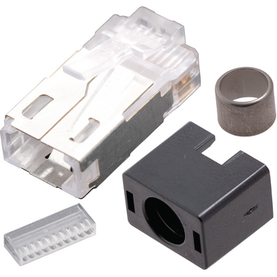 [137310] Cat.5/solid/stp Modular plug 8P.RJ45