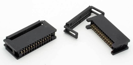 [137362] Kantconnector 2x13-pol RM2,54 Fladkabel
