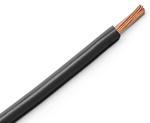 [137426] Silikone kabel 2.50 mm² Sort Halogenfri SIFF