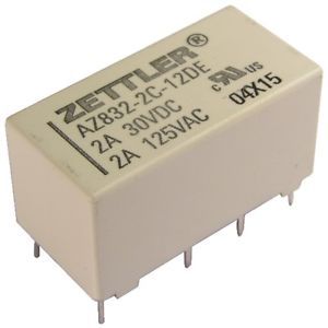 [137862] Relais DPST NO 3A 12V NO 720R