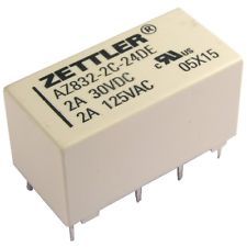 [137863] Relais DPST NO 3A 24V NO 2880R