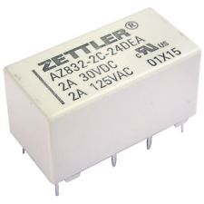 [137864] Relais DPST NO 3A 24V NO 2880R