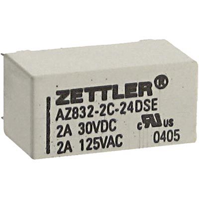 [137866] Relais DPST NO 3A 24V NO 3840R