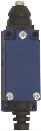 [137936] Endestop, Trykknap i stål, IP55