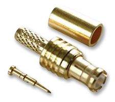 [138171] RADIALL RF / Coaxial Connector, MCX Coaxial, Straight Plug, Crimp, 50 ohm, RG316, Brass